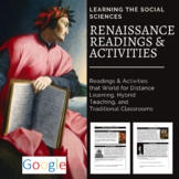 Renaissance Readings & Activities for Distance Learning or