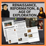 Renaissance, Reformation, & Age of Exploration Bundle: Pri