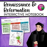 Renaissance & Reformation Interactive Notebook Unit INB Wo