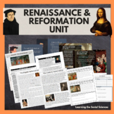 Renaissance & Reformation Unit: Print & Digital - Numerous