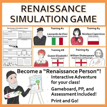 Preview of Renaissance Simulation Game