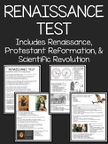 Renaissance Multiple Choice Test