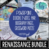 Renaissance Unit Bundle with Lessons, Activities, Doodle N
