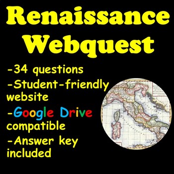 Preview of Renaissance Webquest
