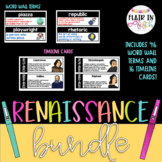 Renaissance Word Wall and Timeline Poster BUNDLE