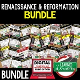 Renaissance &  Reformation BUNDLE (World History Bundle)