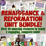 Renaissance and Reformation Unit Plan Bundle