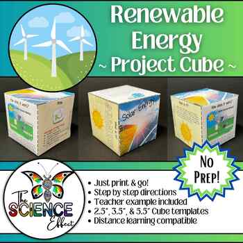 Preview of Renewable Energy ~ 3D Research Project Cube
