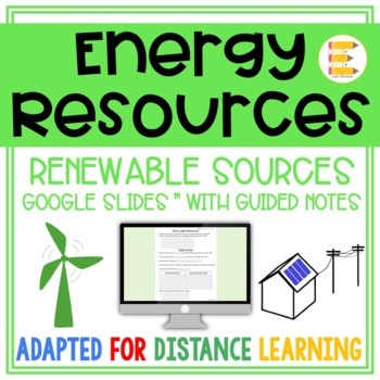 Preview of Renewable Energy Google Slides