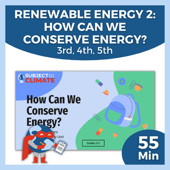 Preview of Renewable Energy Lesson | Climate Change Graphing Activity