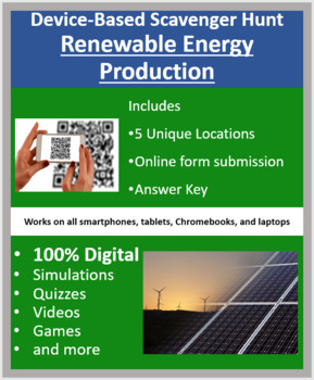 Preview of Renewable Energy Production – A Device-Based Scavenger Hunt Activity
