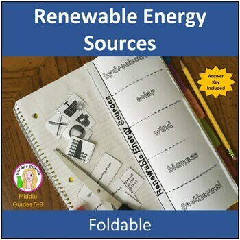 Preview of Renewable Energy Sources Foldable