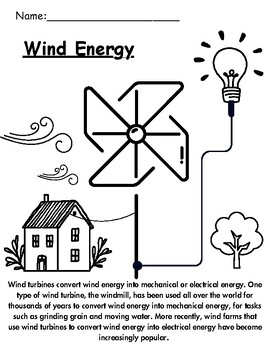 Preview of FUN Renewable Energy & Sustainable Energy Knowledge and Art Packet