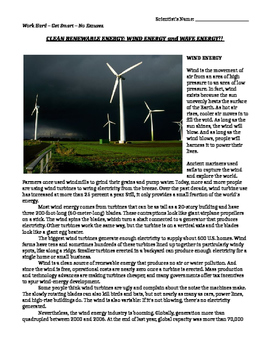Preview of Renewable Energy: Wind and Wave