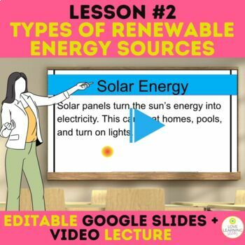 Preview of Renewable Natural Energy Resources Presentation - Google Slides 4-ESS1-1
