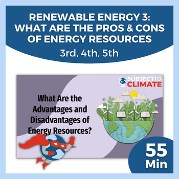 Preview of Renewable & Nonrenewable Resources Lesson Plan | Gr. 3-5