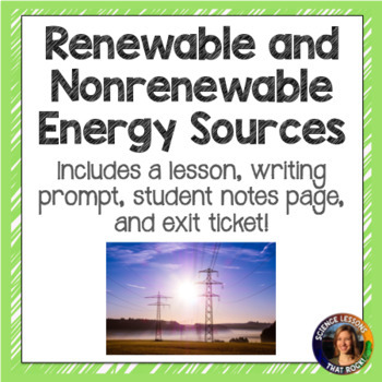 Preview of Renewable and Non-Renewable Energy Resources