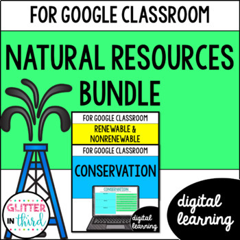Preview of Renewable and Nonrenewable Activities Resources BUNDLE for Google Classroom