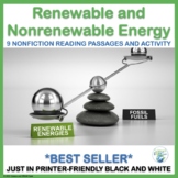 Renewable and Nonrenewable Energy Reading Passages for NGS