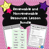 Renewable and Nonrenewable Resources Powerpoint and Activities