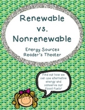 Renewable and Nonrenewable Resources Reader's Theater and Debate