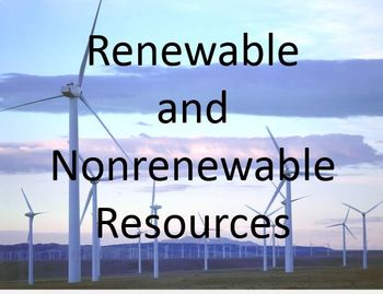 Preview of Renewable and Nonrenewable Resources Super Bundle