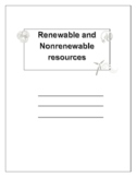 Renewable and nonRenewable resources
