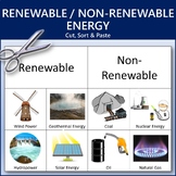 Renewable or Non-Renewable Energy Cut-Sort-Paste | Science