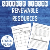 Renewable vs. Nonrenewable Resources: Science 5E Inquiry L