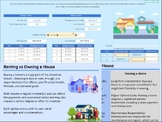 Renting vs. Owning a House: Interactive Personal Finance W