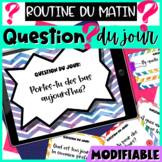 French 100 questions Morning routine Speaking prompts Edit