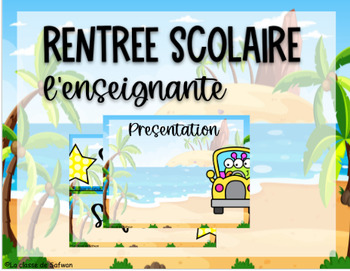 Preview of Rentree Scolaire French