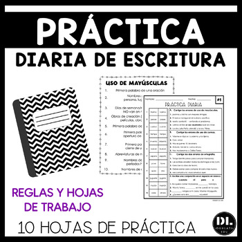 Preview of Repaso de Gramática Edición | Grammar Morning Work Spanish