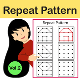 Repeat pattern worksheet vol.2