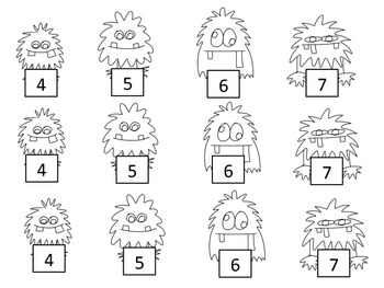 Repeated Addition Monsters by Bingham's Bunch | Teachers Pay Teachers
