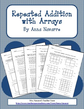 Preview of Repeated Addition with Arrays