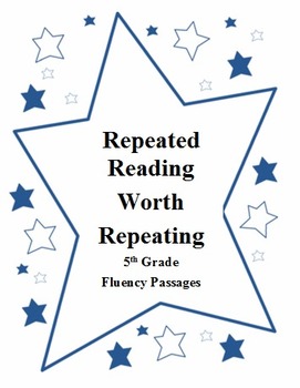 Preview of Repeated Reading Worth Repeating-Fluency Practice 5th Gr Level Distance Learning