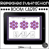 Repeated Subtraction with Division Boom Cards™ - Digital T