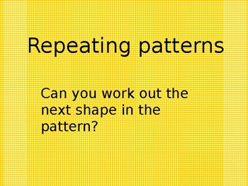 Preview of Repeating Patterns