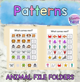 Repeating Patterns | Animal File Folders