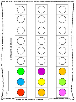 Repeating Patterns With 2D Shapes by Hush-a-bye | TPT