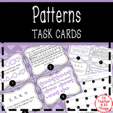 Repeating and Growing Patterns Task Cards SOL 3.16
