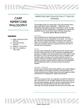 Preview of Repertoire Philosophy
