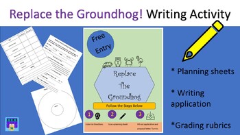 Preview of Replace the Groundhog! Writing Activity