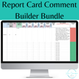 Ontario Elementary Report Card Comment Builder Bundle