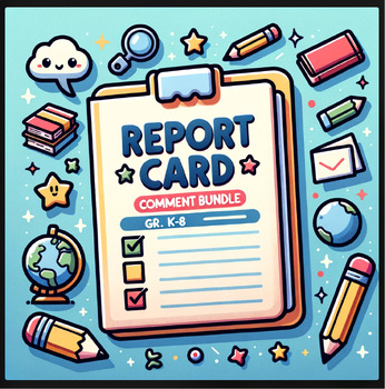Preview of Report Card Comment Bundle (ONTARIO CURRICULUM JK-8) 2023