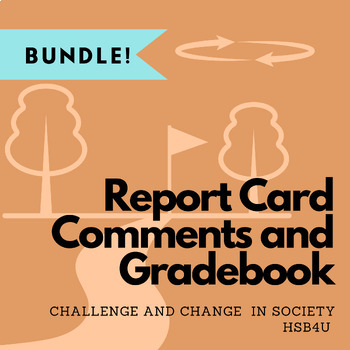 Preview of Report Card Comment Generator and Gradebook: Challenge and Change - HSB4U