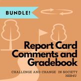 Report Card Comment Generator and Gradebook: Challenge and