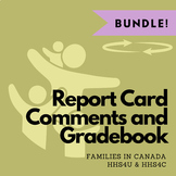 Report Card Comment Generator and Gradebook: Families in C