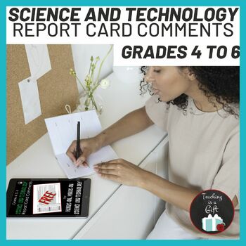 Preview of ONTARIO SCIENCE GRADES 4-6 | FREE REPORT CARD COMMENTS